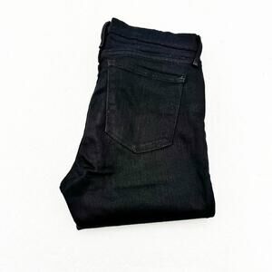 Mott & Bow Mid-Rise Skinny Black Denim Jeans Zip Fly Size 27 x 30